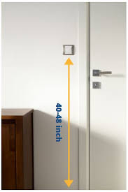 Standard interior door height is 80 inches. How Far Should The Light Switch Be From The Door Led Lighting Info