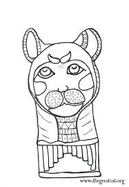 Contribute to the coloring community! Ancient Egyptian Cats A Coloring Book For Adults And Children