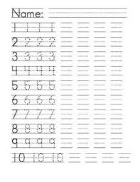 Numbers 1 10 Writing Worksheet Writing Numbers Writing Worksheets Writing Practice Sheets