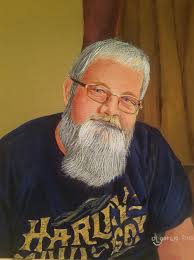 Just finished this one. I use to paint female portraits so it was time for  a male portrait. I gave it the name "Exhausted but Proud" Acrylic