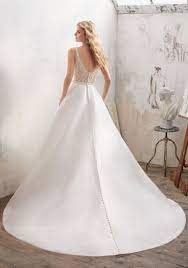 Mori Lee 8123 B Mori Lee Wedding Dress Wedding Dress Styles Wedding Dresses Satin