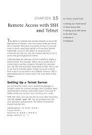 Camel sftp file transfer, increasing performance. Remote Access With Ssh And Telnet Manualzz