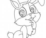 Pour tous les amoureux de conforts et d'esthétique voici le sweat kawaii amoureux lapin. Coloriage Lapin Mignon Gratuit A Imprimer Liste 20 A 40