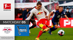 Full match and highlights football videos: Rb Leipzig Hertha Berlin 2 1 Highlights Matchday 5 Bundesliga 2020 21 Youtube