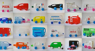 Que materiales trae un motor de un carrobde juguete : Juguetes Anticrisis Fabricar Camiones Con Botellas De Plastico