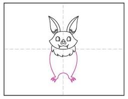 How To Draw A Flying Bat Art Projects For Kids Place the bat silhouette on the black paper. how to draw a flying bat art projects