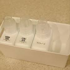 浴室 洗面室で使える シンプルな100均の詰め替えボトル ボトル 入浴剤 洗剤 収納