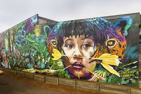 Here Is The Finished Mural Painted By Drapl And Treazy For The First Coat Festival 2015 In Toowoomba It Was An Awesome Sheep Art Street Art Graffiti Urban Art
