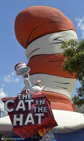 Islands Of Adventure The Cat In The Hat Ride Universal Parks Universal Islands Of Adventure Amusement Park Rides