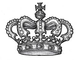 Simple king crown tattoo stencil. Tatuaje De Corona Tatuaje Reloj Y Rosa Tatuajes