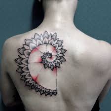35 Fibonacci Spiral Tattoos