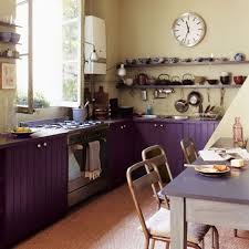 Beautifully Colorful Painted Kitchen Cabinets Purple Kitchen Cabinets Retro Kitchen Kitchen Cabinet Colors