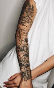 The lotus flower is a powerful symbol for the buddhists and among the most common of buddhist art tattoos. Forearmtattoos Girls With Sleeve Tattoos Hindu Tattoos Arm Sleeve Tattoos