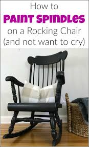 This Is The Best Way To Paint A Wooden Rocking Chair Rocking Chair Diy Rocking Chair Rocking Chair Makeover