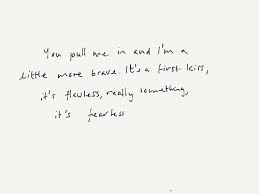 Lyrics At Your Disposal Taylor Swift Fearless