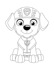 Large collection of paw patrol coloring pages. Zuma Paw Patrol Colouring Novocom Top