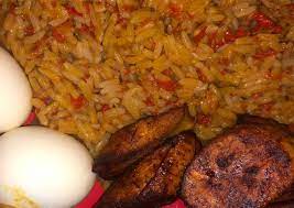 This will result with eggs having hard whites and yolk. Recipe Of Tasty Jollof Rice Boiled Egg And Dodo Easy Recipes