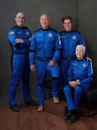 Live footage as blue origin's first human flight is set to be launched from a remote location in the desert of west texas. Cio15gbpt2ur7m