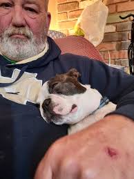 Little Wilma taking a nap with grandma.