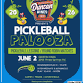 Pickleball Palooza during Duncan Hines Days