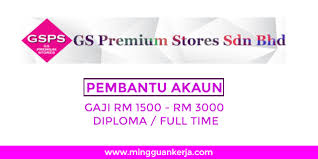 From the latest financial highlights, gs premium stores sdn bhd reported a net sales revenue drop of 27.67% in 2018. Jawatan Kosong Sebagai Pembantu Akaun Di Gs Premium Stores Sdn Bhd Salam Kerjaya