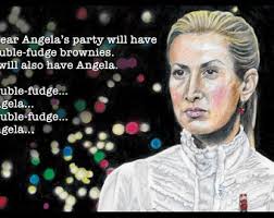 The Office Holiday Cards- Angela 5 X 7