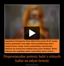 Niepowtarzalne portrety ludzi z różnych kultur na całym świecie