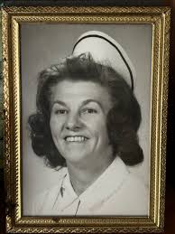 Here is a photograph of Irene Binns Evans. She was a great nurse at  American Fork Hospital . I would always see a photograph of her