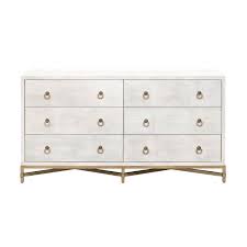 W:35 x d:19 x h:30 frame finish: Strand Shagreen 3 Drawer Nightstand In White Shagreen Peter Andrews