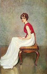 138 cm'ye 138 cm boyutlarındaki esere baktığımızda ellerini kavuşturmuş zarif. Portrait Of Adele Bloch Bauer I 1907 Gustav Klimt Wikiart Org