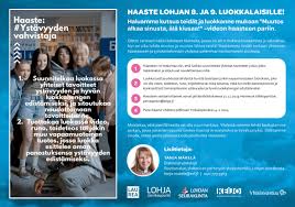 Muutos alkaa sinusta, älä kiusaa! – Haaste Lohjan 8.–9.-luokkaisille - Lohja
