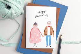 Us orders of $35+ from any participating shop now ship free. Illustrated Happy Anniversary Card Love Card For Him Card Etsy Happy Anniversary Cards Anniversary Cards Handmade Anniversary Cards