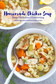 Chicken Soup Easy Comforting Delicious Walking On Sunshine Recipes Recipe Healthy Soup Recipes Stew Recipes Recipes