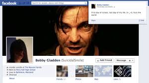 The Baltimore school shooter's eerie final Facebook status has already been  shared nearly 1000 times