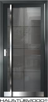 Vier Dichtungsebenen Fur Grosstmoglichen Komfort Die Komplette Tur Besitzt Einschliesslich Der Sich Auf Der Boden Haustur Glas Aluminium Hausturen Alu Hausturen