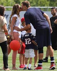Youth nike tom brady red tampa bay buccaneers super bowl lv bound game jersey. His Number One Fan Pregnant Gisele Bundchen Cheers On Tom Brady As She Takes Their Children To Watch Him Play Football Gisele Bundchen Tom And Gisele Gisele