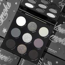 Our eyeshadow palettes are organized to complement your style. Blowin Smoke Gray Eyeshadow Palette Colourpop
