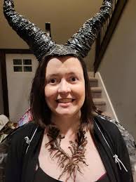 Honoring friend with Maleficent decoration