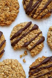 They don't expand upon baking, so create your desired thickness by pressing down on them from the top. Soft And Chewy Oatmeal Cookies Vegan Gluten Free