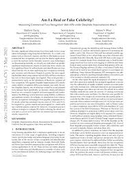 PDF) Am I a Real or Fake Celebrity? Measuring Commercial Face Recognition  Web APIs under Deepfake Impersonation Attack