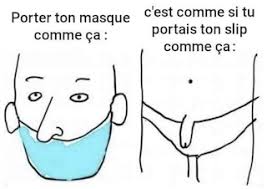 Le port du masque est obligatoire pour toutes les personnes de 11 ans et plus : Traits D Humour Durant Le Confinement Medecine Integree