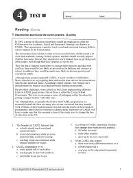 Examen de 4º eso final inglés. Waytoeng4 Ut4 Level1 Test Assessment Learning
