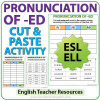 Pronunciation Of Ed In English