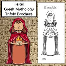 Hestia in greek mythology hestia was an important goddess of the greek pantheon, for hestia was one of the original twelve olympian deities, who resided upon mount olympus. Hestia Greek Mythology Research Trifold Brochure Foldable Tpt