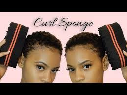 Sponge brush for hair,twist sponges for black men and women curls,dread sponges tool kit for natural hair,5 curling sponge with 1 hair pick 4.2 out of 5 stars 3 $12.99 $ 12. The Best Hair Sponge Creating The Curl Definition For Short Natural Hair