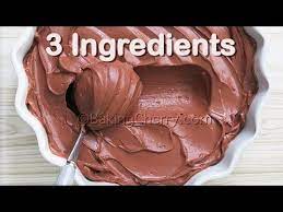 3 Ingredient Super Creamy Smooth Chocolate Frosting Recipe No Butter Hands Do In 2020 Chocolate Frosting Recipes Chocolate Frosting Recipe Easy Chocolate Frosting