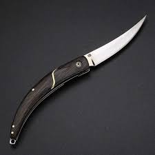 Couteau De Chasse Pliant Artisanal Couteau De Chasse Couteau Couteau De Poche