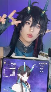 Imbibitor Lunae Cosplay: Dan Heng's Dragon Form Pulls