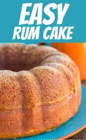 This Classic Easy Rum Cake Is Such A Delicious Cake Recipe Moist And Decadent This Cake Recipe Reminds M Rum Cake Recipe Easy Easy Bundt Cake Rum Cake Recipe