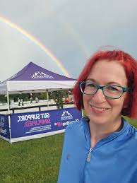 Charlie got her roundoff back handspring tuck!!!